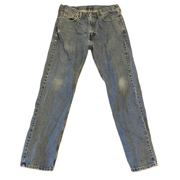 Levi's 505 Jeans Men 33 x 32 Relaxed Straight Leg light Wash Denim - Picture 2 of 8